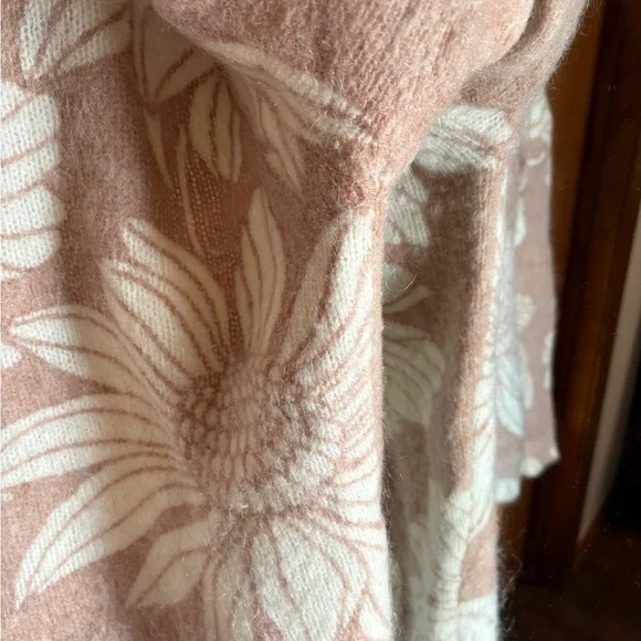 Sezane Julietta Jumper Tan/Ecru Sweater XS - Picture 6 of 10